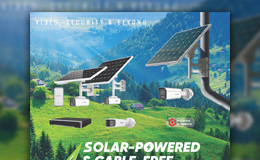 Solar Powered Security Solution Poster